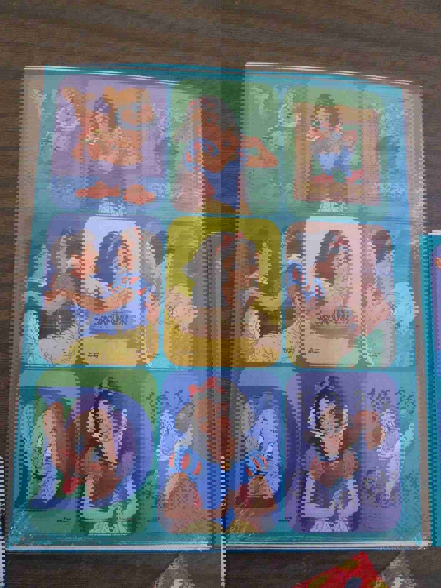 Disney Sticker Set - Snow White, 101 Dalmations, Mickey Mouse, and Donald Duck