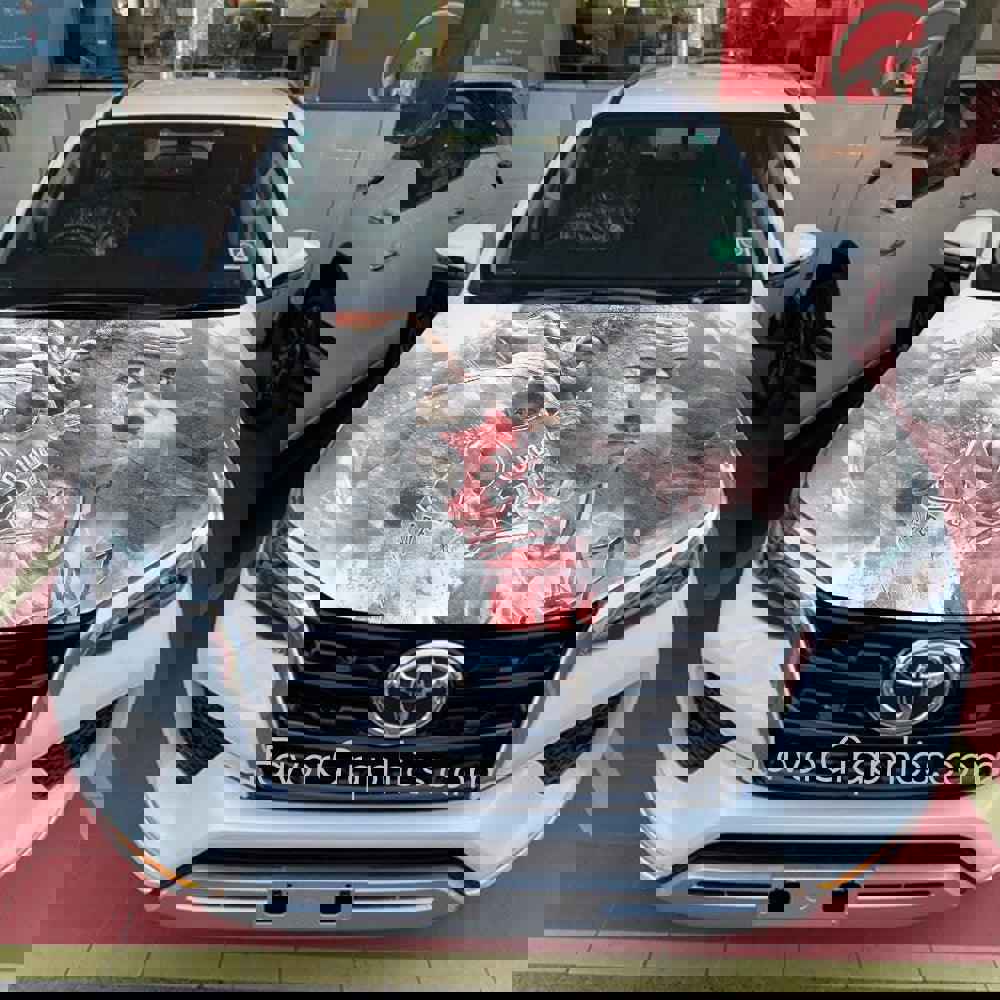 Air Jordan Itasha Car Vinyl Hood Wrap Decal Sticker