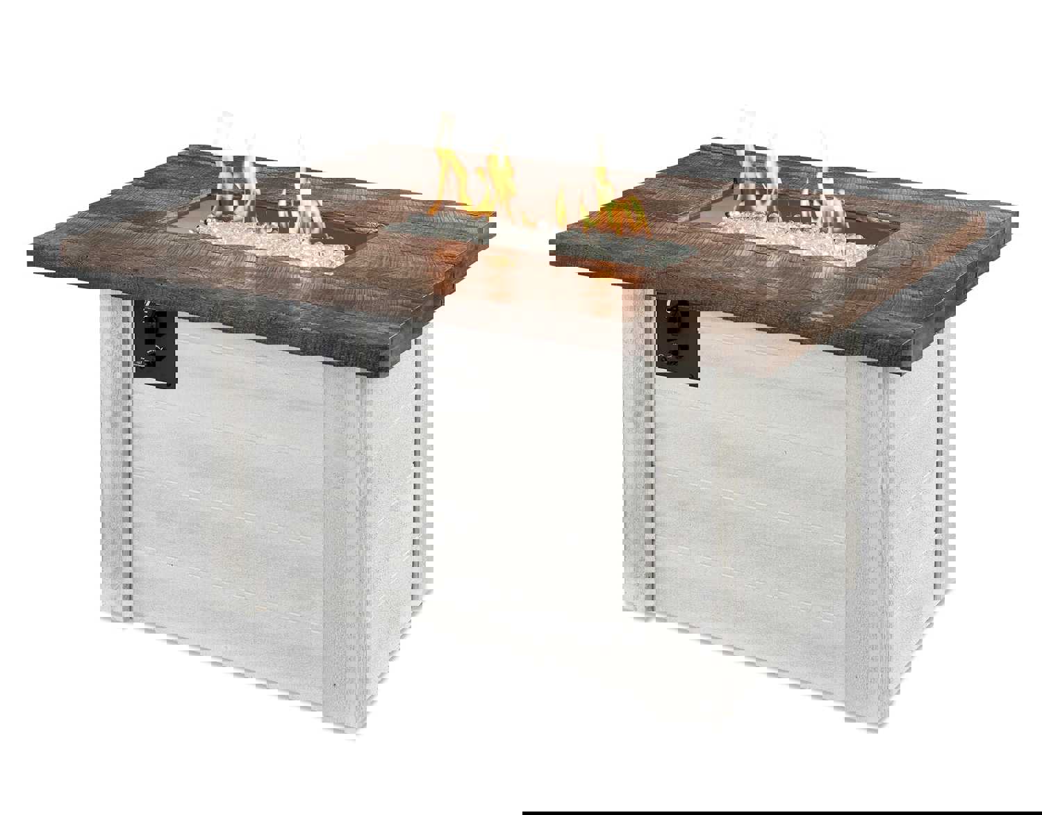 The Outdoor GreatRoom Alcott Rectangular Gas Fire Pit Table / ALC-1224