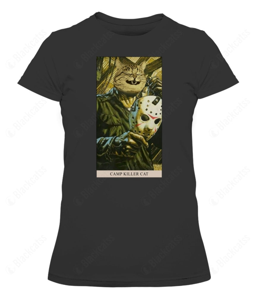 The Camp Killer Cat Custom Graphic Apparel - Unisex Classic Fit T-Shirt