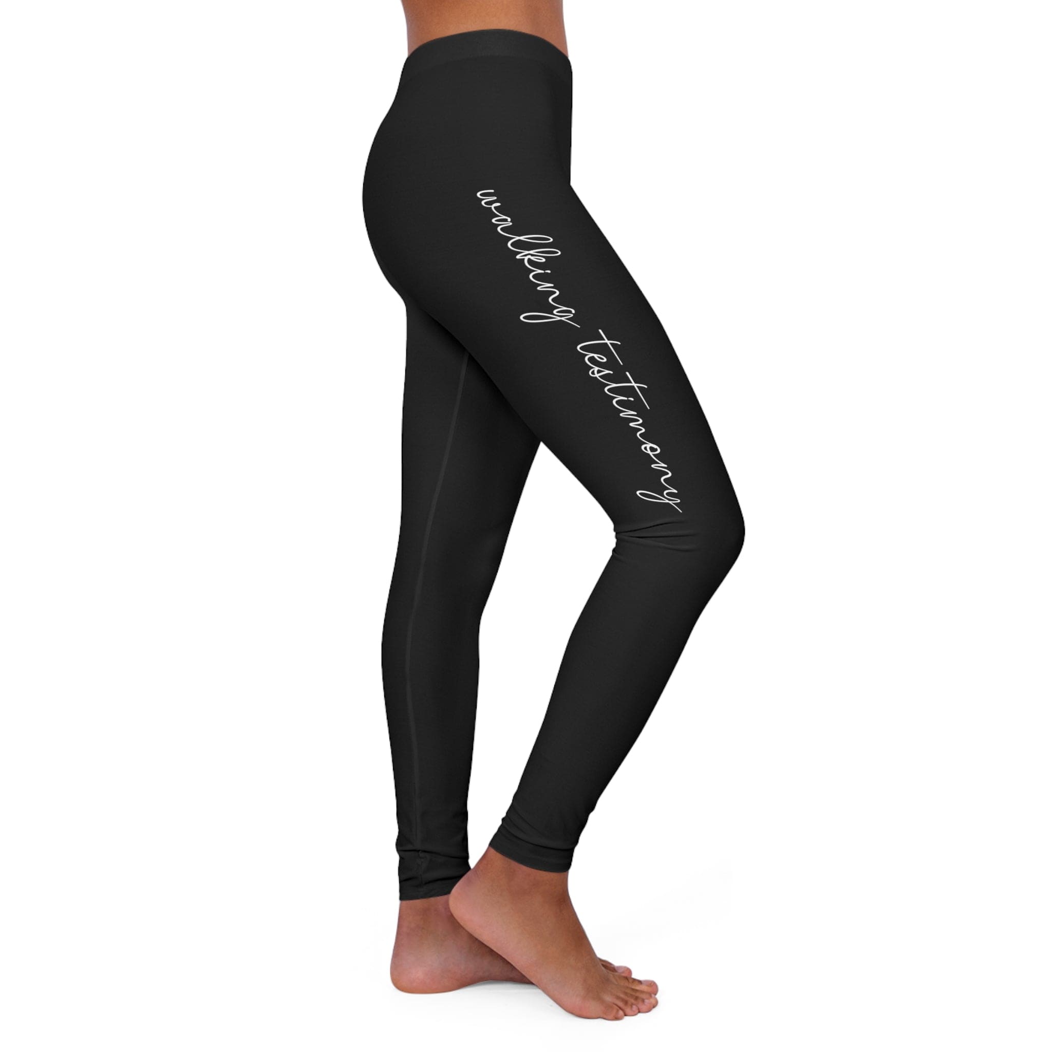 Womens Black Fitness Leggings - High Waist, Moisture-Wicking & Breathable
