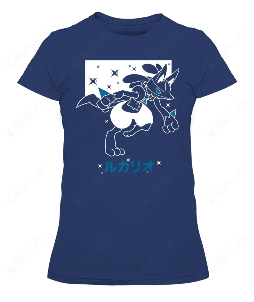 PKM Lucario Graphic Apparel - Unisex Classic Fit Cotton T-Shirt