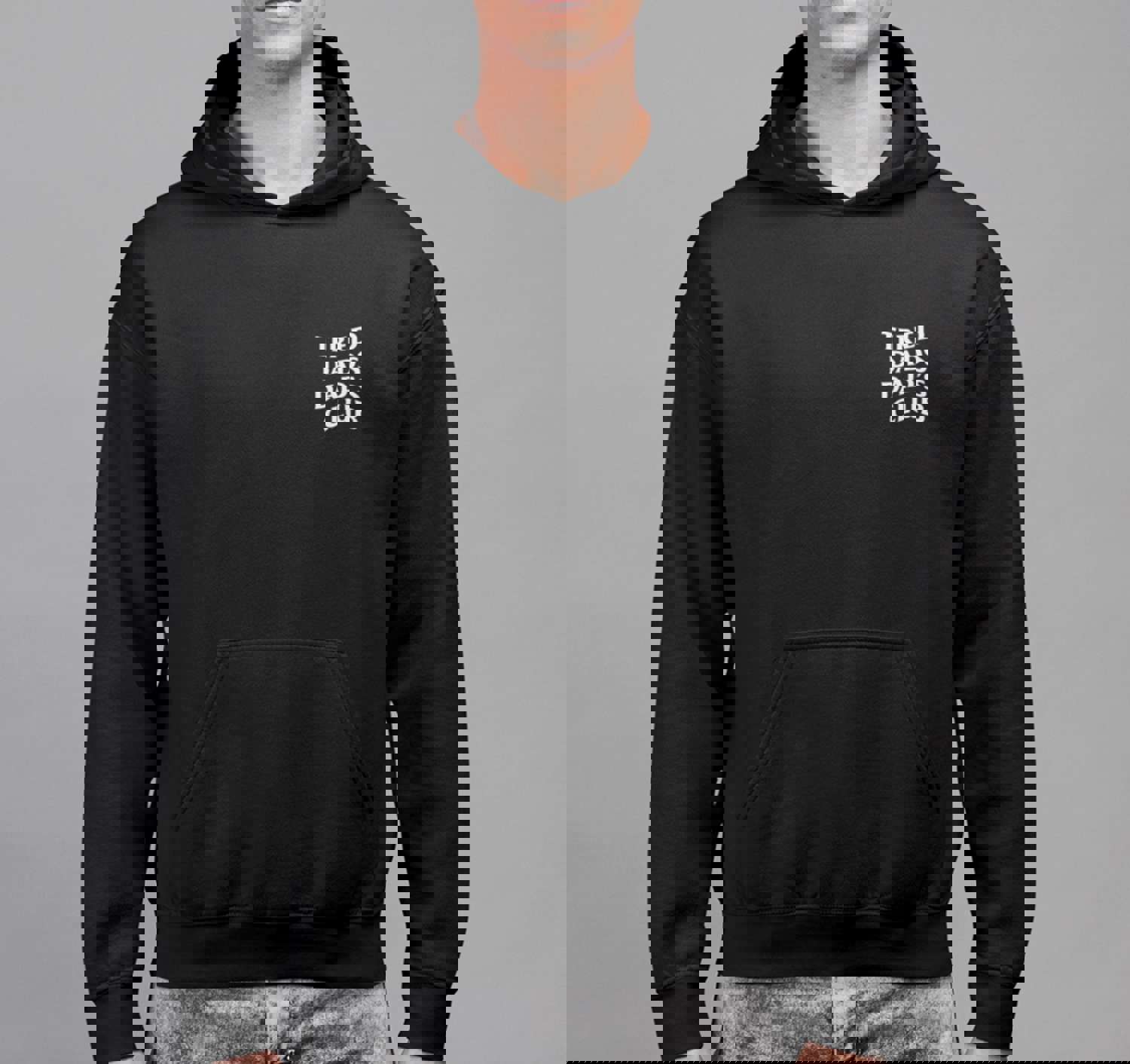Tired Dads Dads Club Premium Hoodie