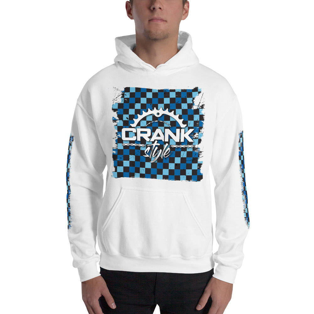 Blue Checkered Hoodie - Soft, Stylish, and Cozy