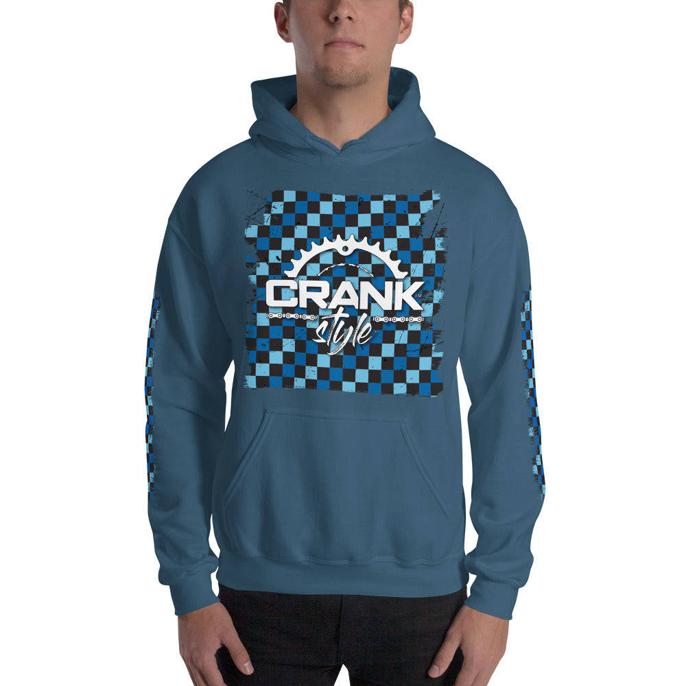 Blue Checkered Hoodie - Soft, Stylish, and Cozy