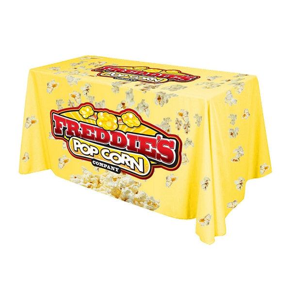 6 Custom Printed Deluxe Table Throw - All Over Print