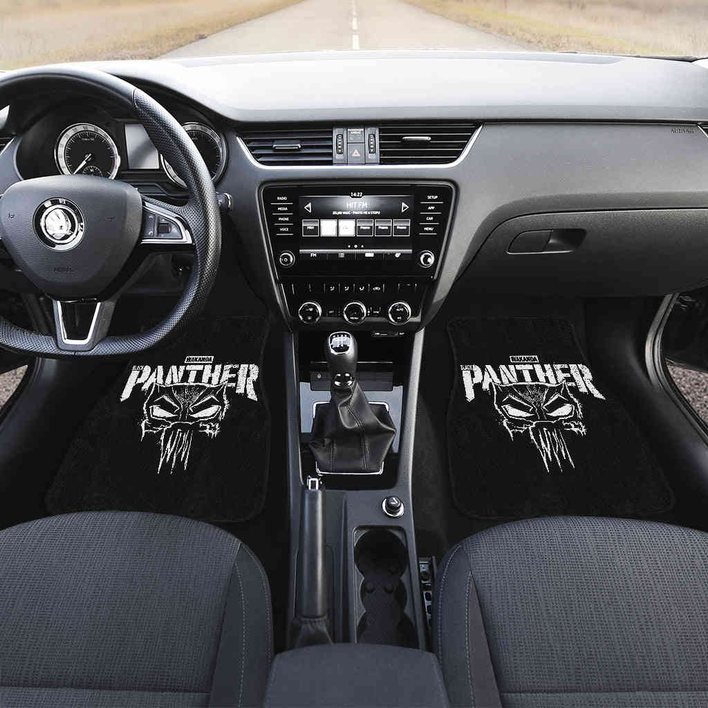 Black Panther Custom Car Floor Mats - Waterproof & Skid-Free