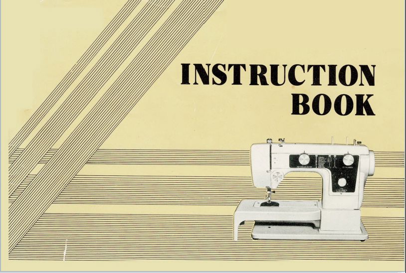 Instruction Manual for New Home 640 - 44 Pages (Printed Copy or PDF Download)