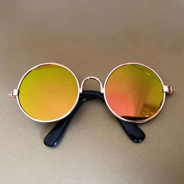 YUUMI PET Dog Sunglasses - Metal Frame, UV Protection for Pets