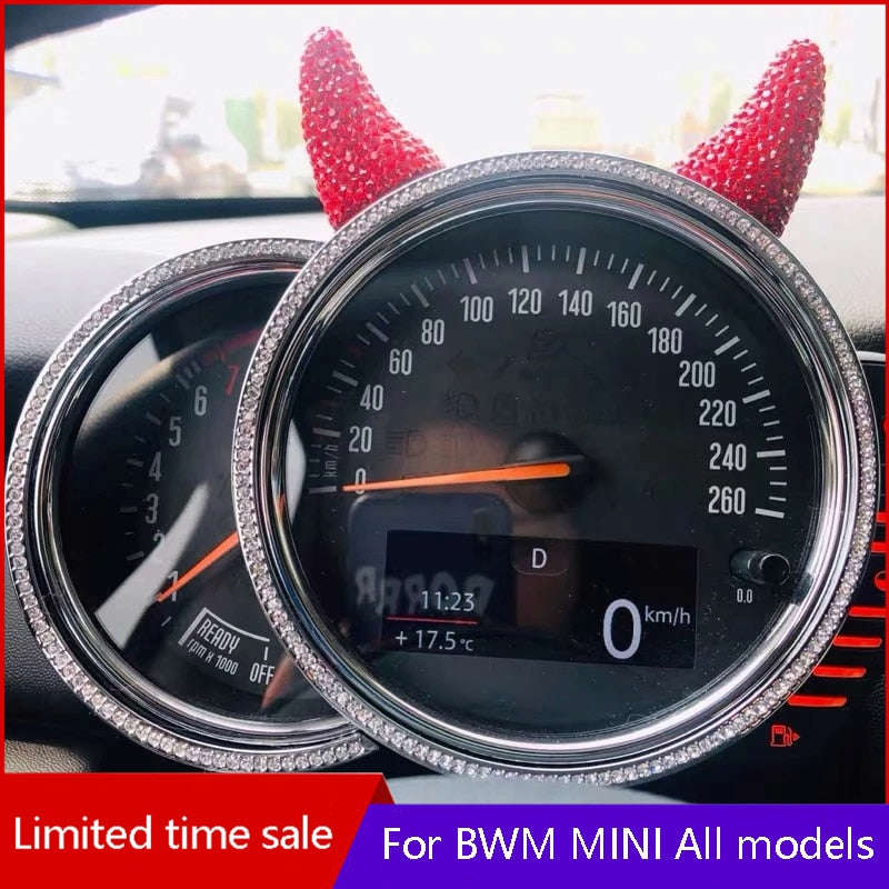 Creative Cute Interior Stickers for BMW MINI COOPER S JCW F54 F55 F56 F60 R55 R60 R61