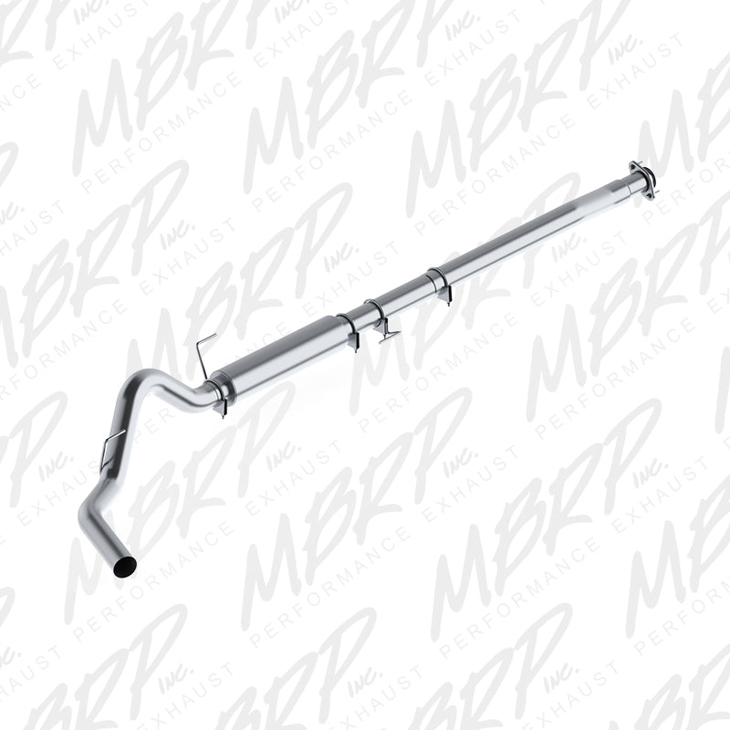 MBRP S5248P 4 Inch Cat Back Exhaust System Single Side Exhaust For 11-14 Ford F-150 3.5L EcoBoost