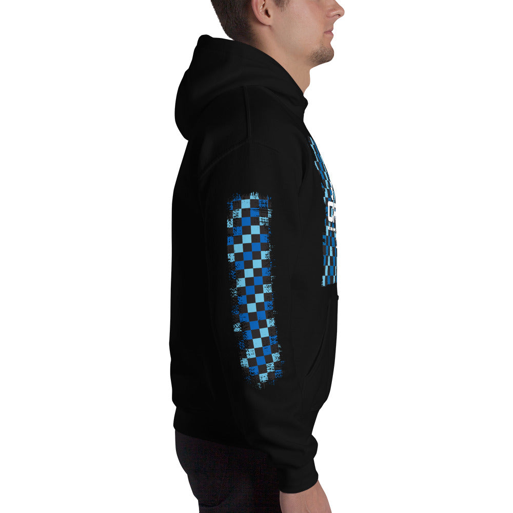 Blue Checkered Hoodie - Soft, Stylish, and Cozy