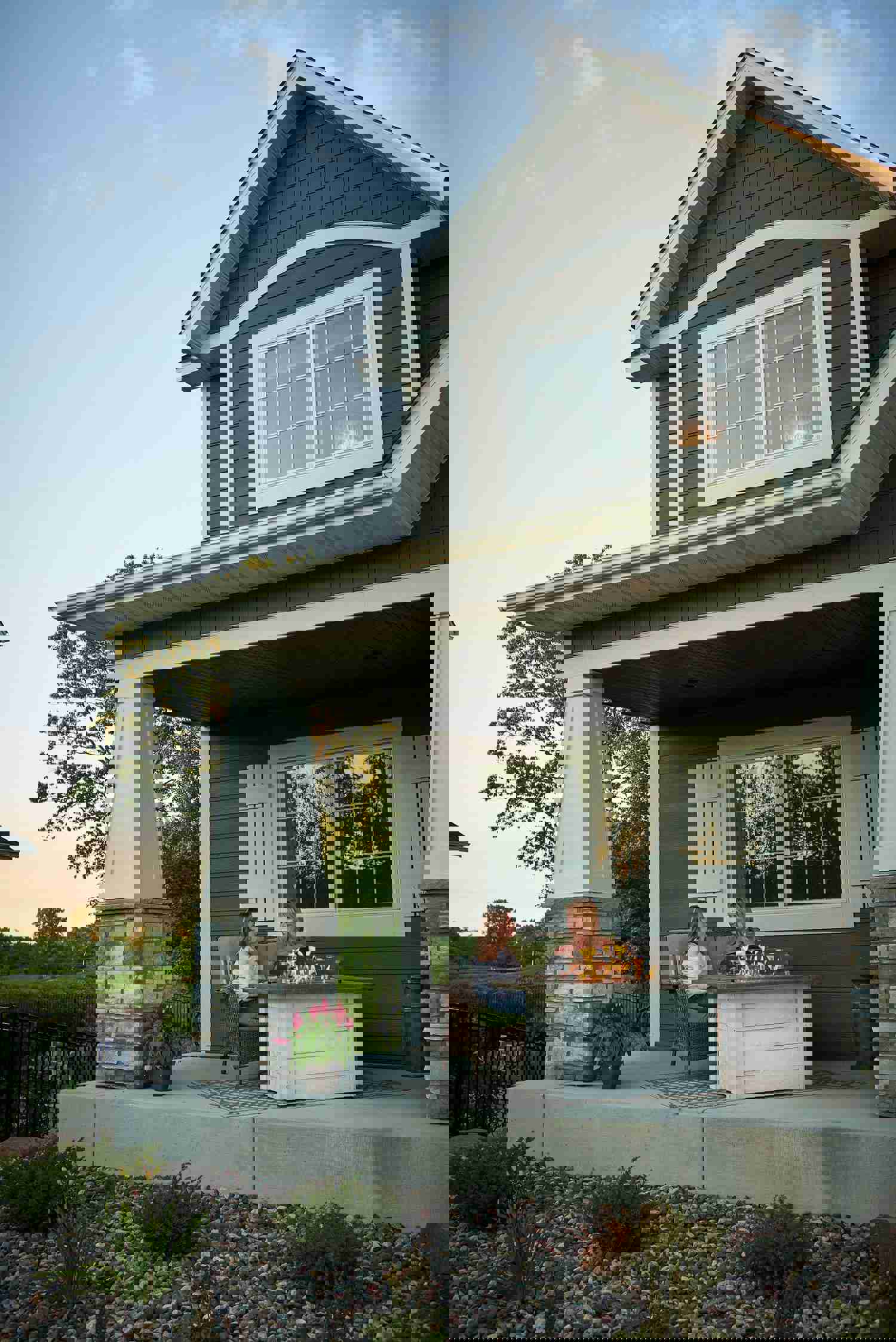 The Outdoor GreatRoom Alcott Rectangular Gas Fire Pit Table / ALC-1224