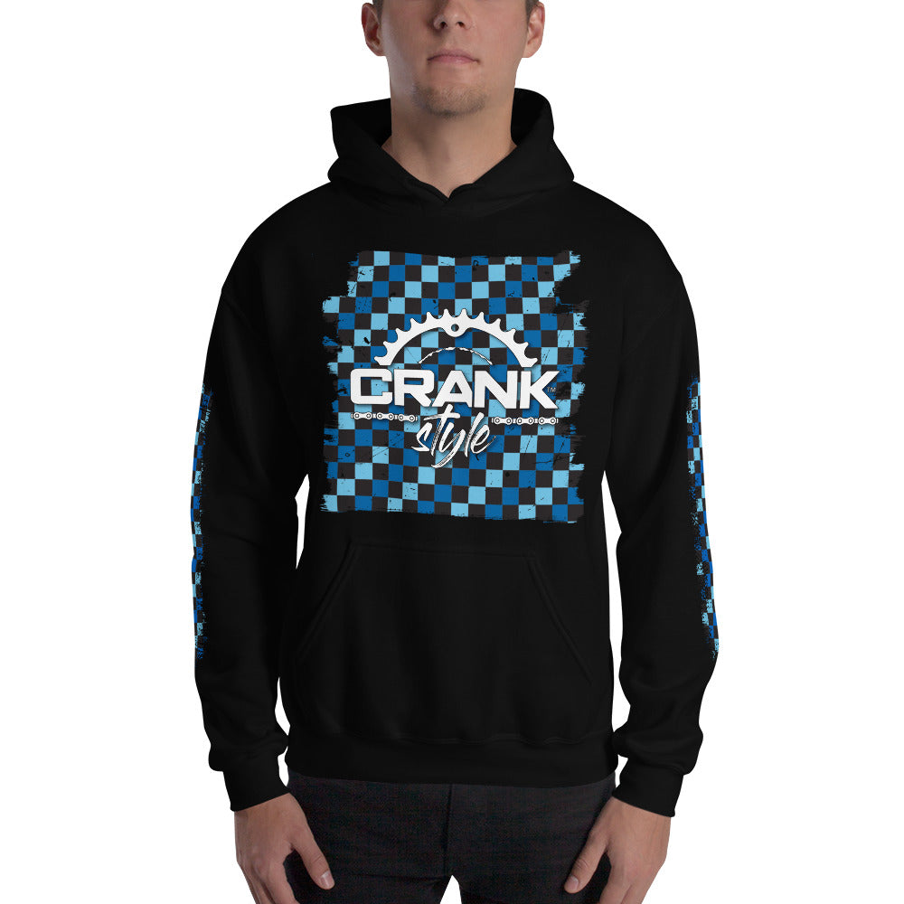 Blue Checkered Hoodie - Soft, Stylish, and Cozy