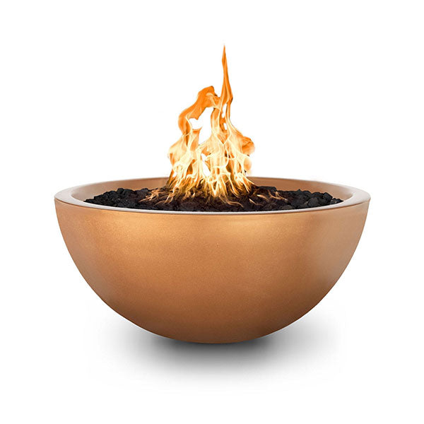 The Outdoor Plus 38 Luna Concrete Gas Fire Pit