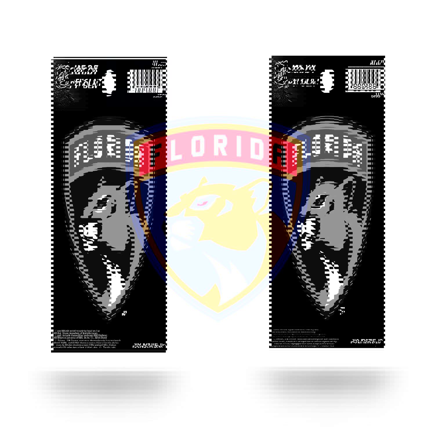 Florida Panthers 3 x 3 Die-Cut Decal - Car or Laptop Sticker