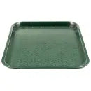 Winco FFT-1014G Green Plastic Fast Food Tray, 10 x 14 Inches, BPA Free