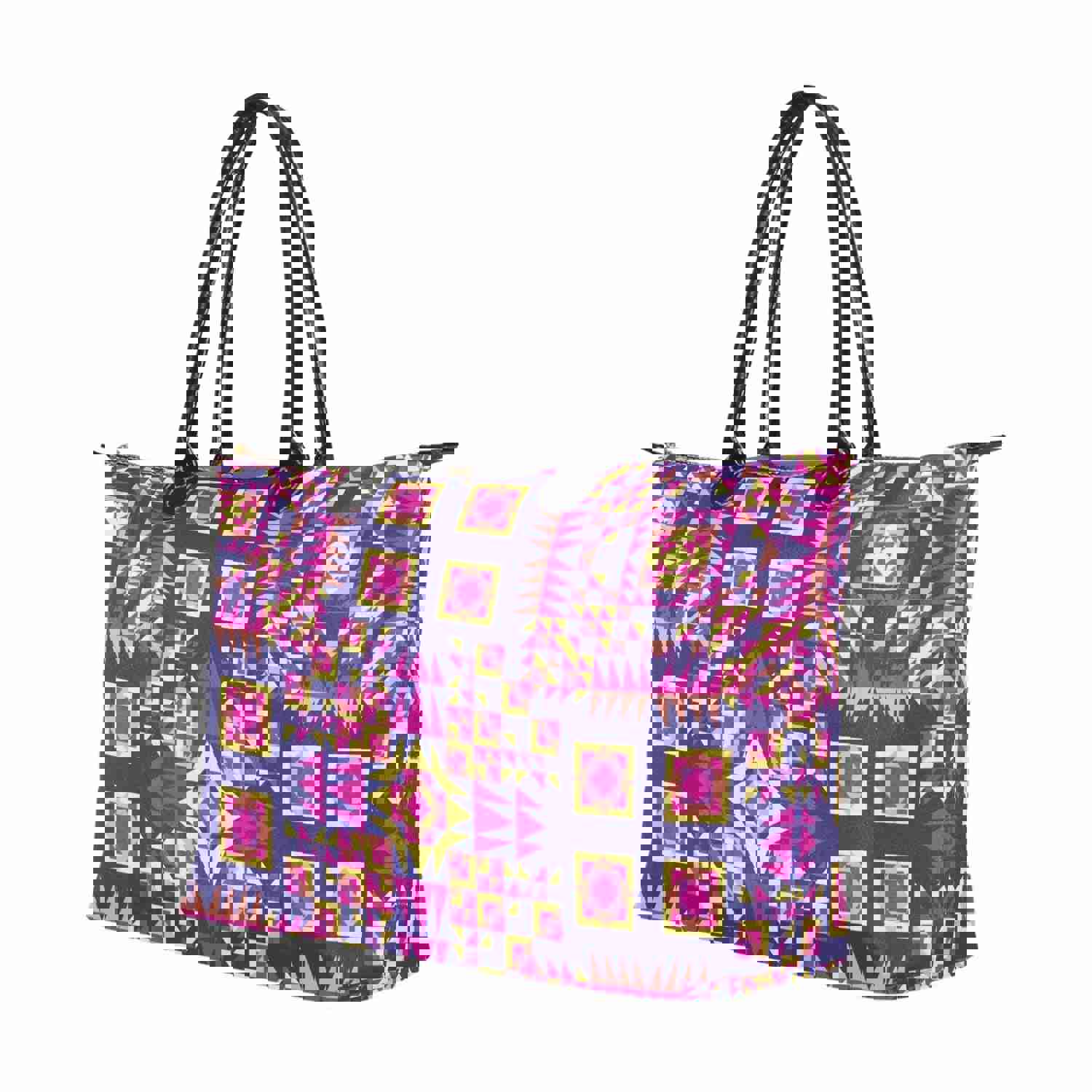 Kaleidoscope Bleu Single-Shoulder Lady Handbag