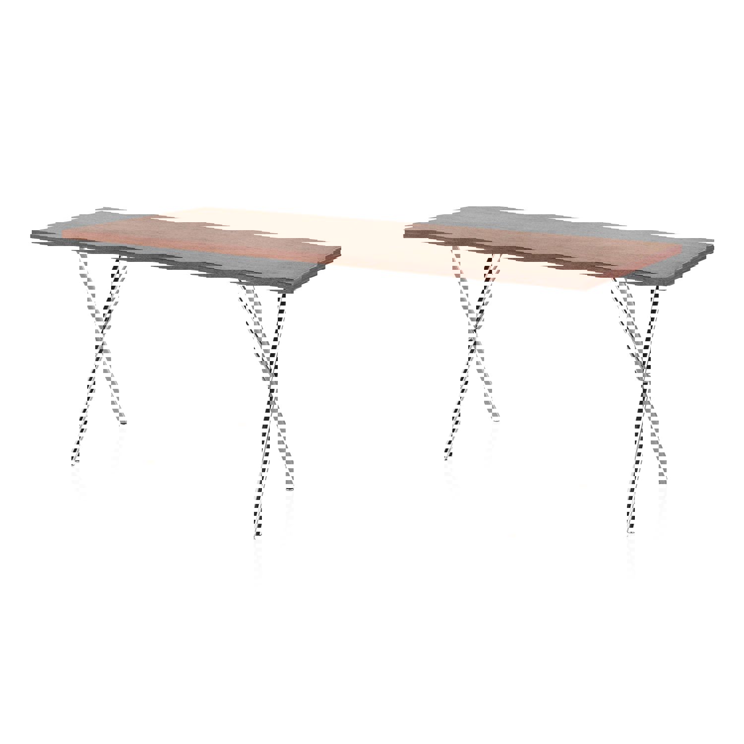 George Nelson™ X-Leg Rectangular Top Table from Herman Miller