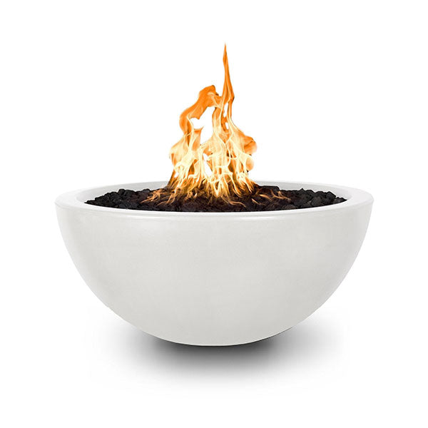 The Outdoor Plus 38 Luna Concrete Gas Fire Pit