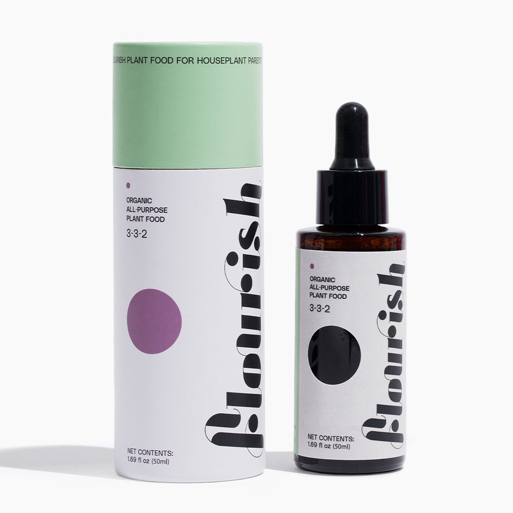 Flourish Organic Plant Food Dropper for Houseplants