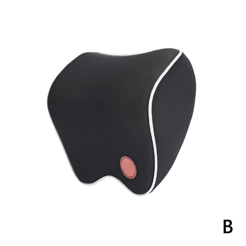 Car Seat Headrest Car Neck Pillows Filled Fiber Cushion Pad Accessories Head Rest Memory Support For Travel Seat Car Foam
