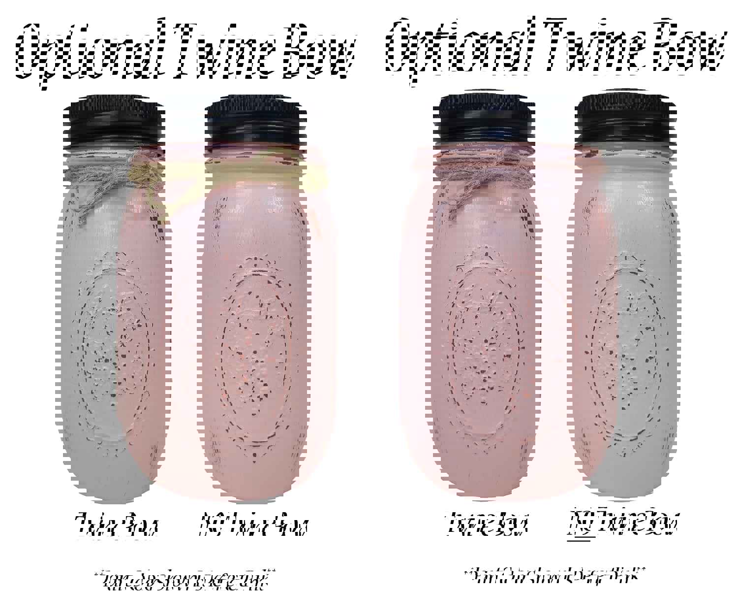 Custom Painted Mason Jar Bathroom Set - 20 Paint Colors, Sea Blue with Black Lids
