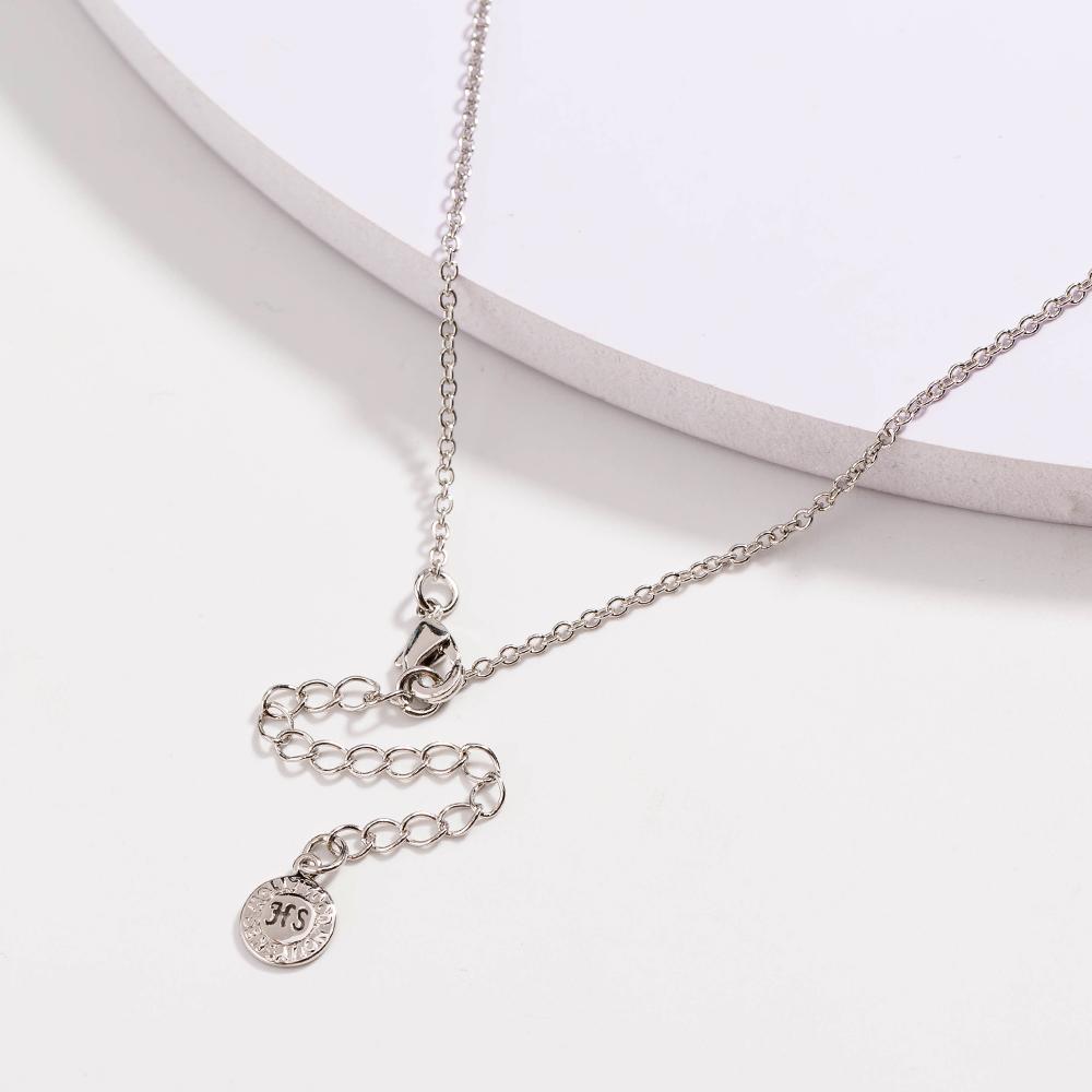 Dainty Black Onyx Layered Necklace for Women - Gold Plated Link Chain Pendant Jewelry with Extender
