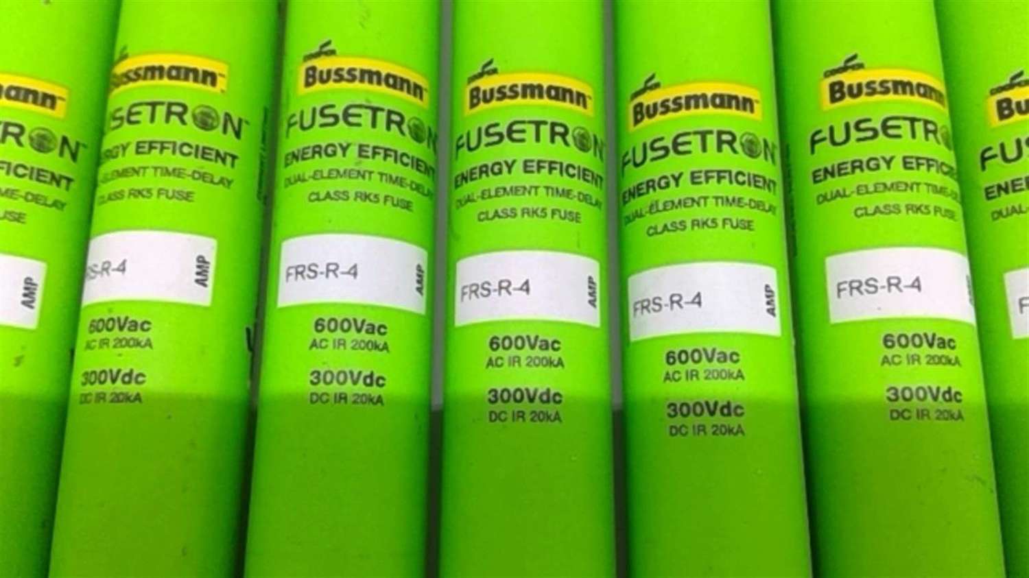 Bussmann FRS-R-4 Energy Efficient Dual-Element Time-Delay Fuse
