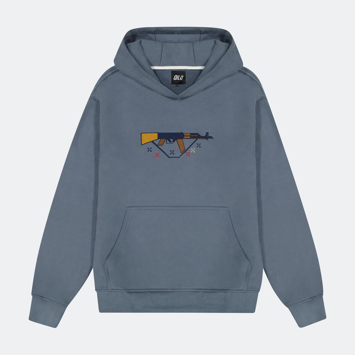 Qilo Tactical AK Embroidered Hoodie