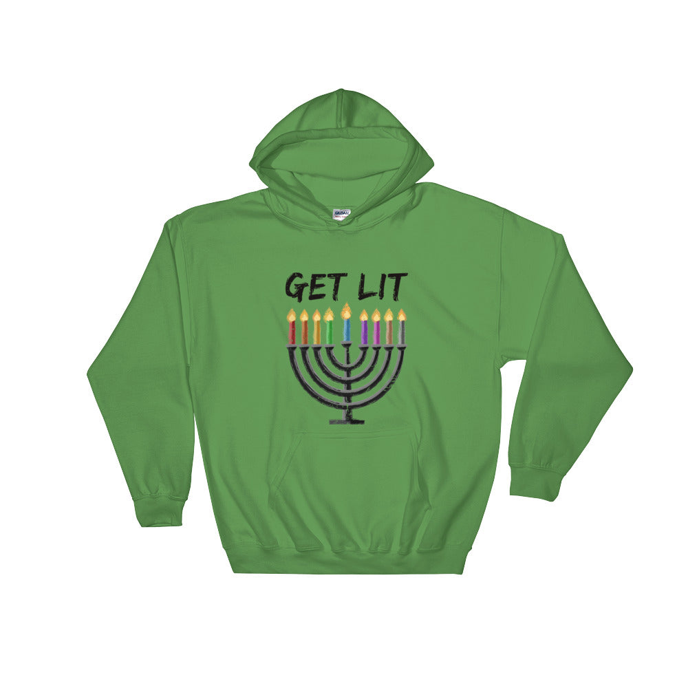 Chanukah - GET LIT Hooded Sweatshirt