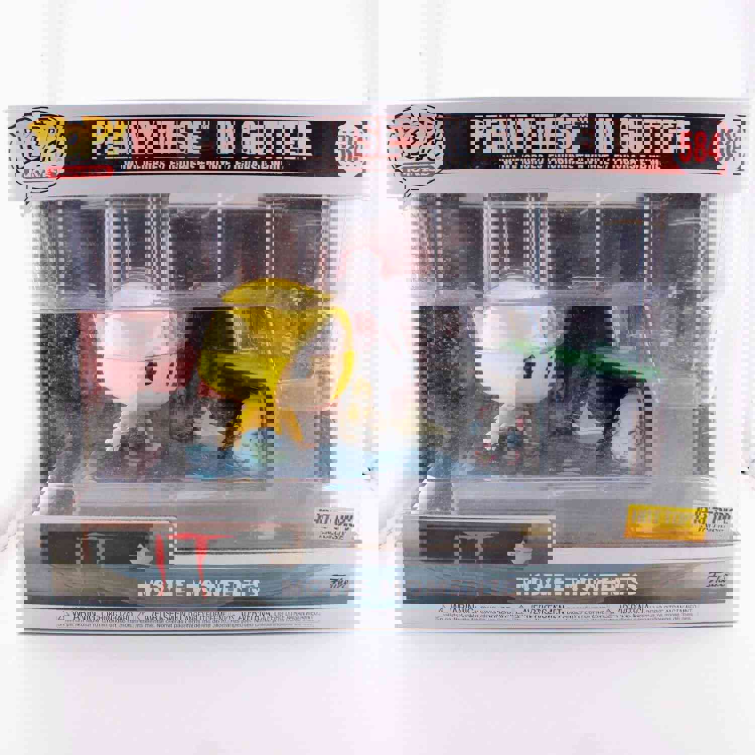 Funko Pop Pennywise In Gutter Movie Moments Hot Topic Exclusive Figure #584