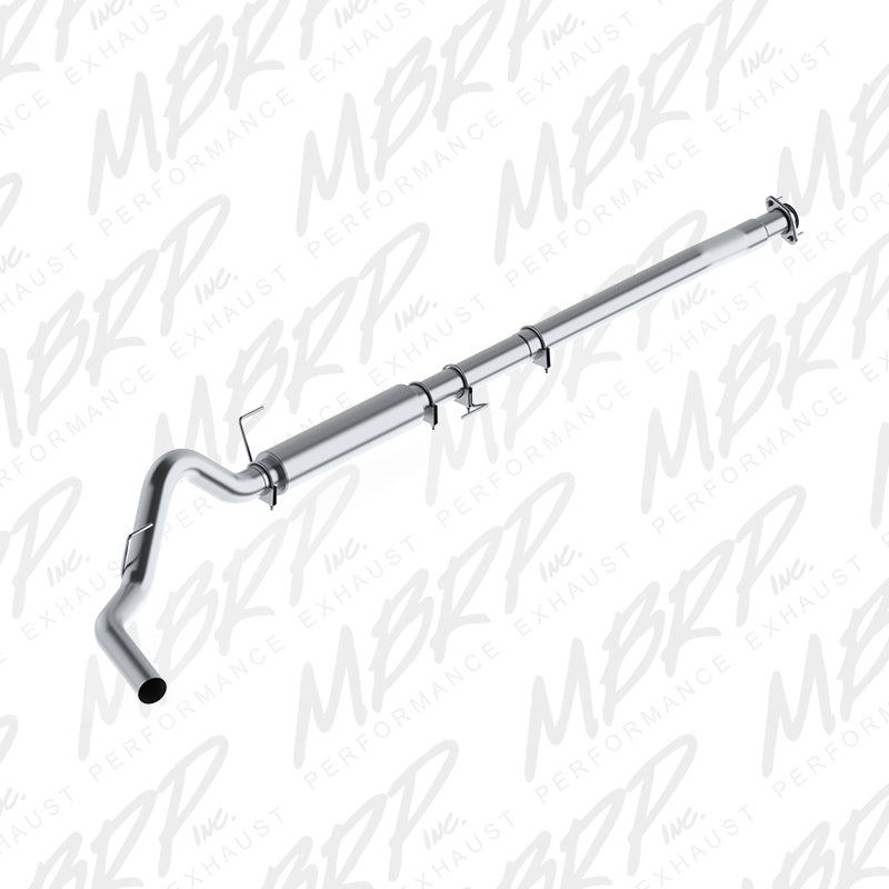 MBRP S5248P 4 Inch Cat Back Exhaust System Single Side Exhaust For 11-14 Ford F-150 3.5L EcoBoost
