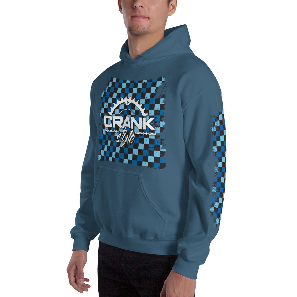 Blue Checkered Hoodie - Soft, Stylish, and Cozy