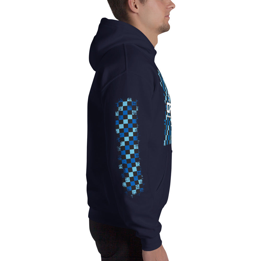 Blue Checkered Hoodie - Soft, Stylish, and Cozy