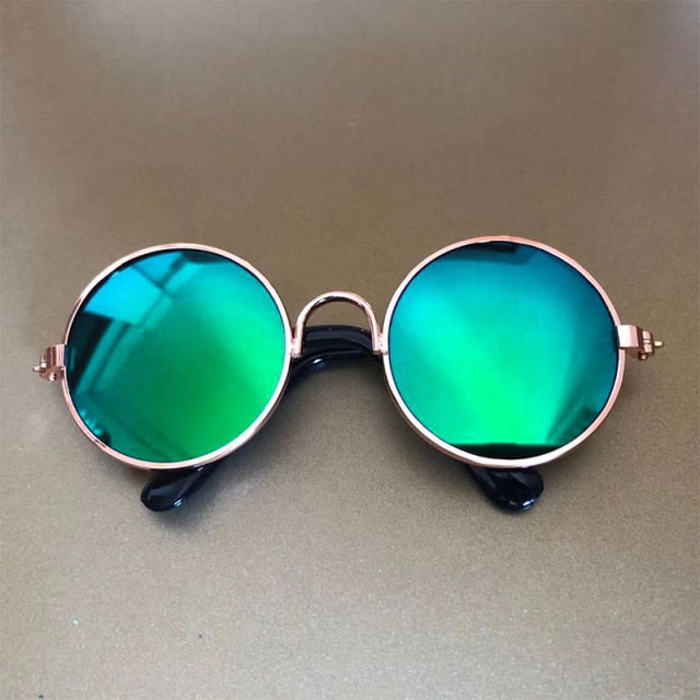 YUUMI PET Dog Sunglasses - Metal Frame, UV Protection for Pets