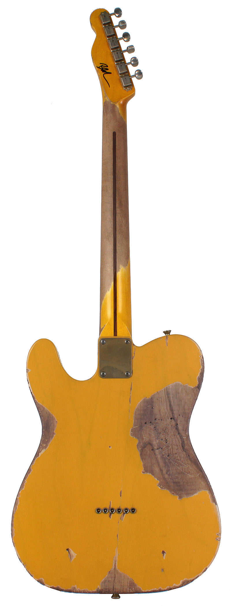 Nash T-52 Guitar, Butterscotch Blonde, Extra Heavy Aging