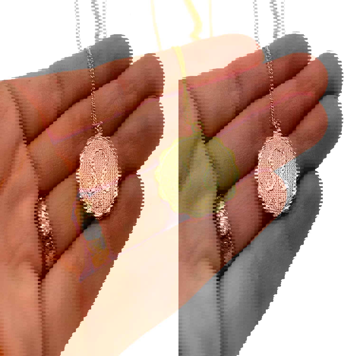 Zodiac Medallion Necklace - 14k Gold Filled with Extra Fine Link Chain