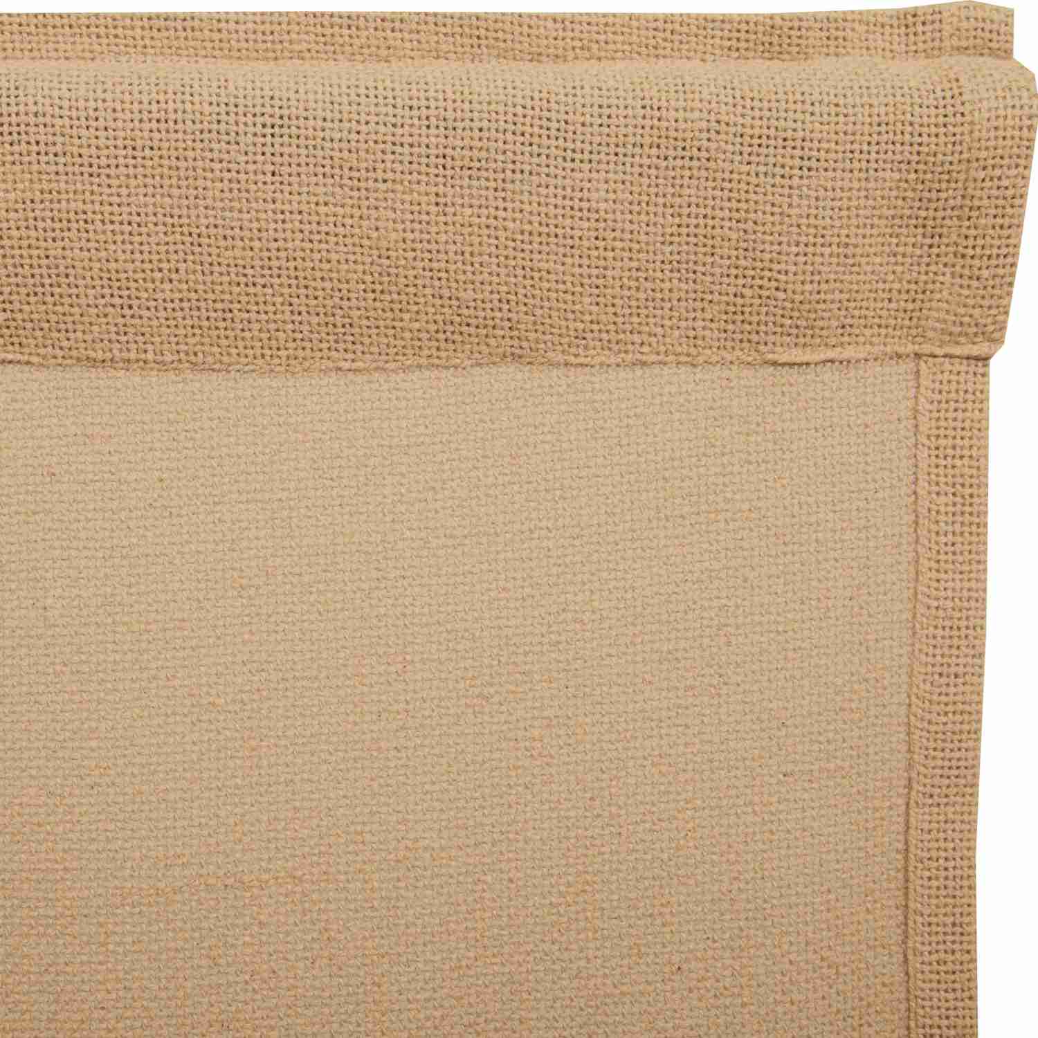 Burlap Natural Swag Set of 2 36x36x16 - Premium Farmhouse Decor