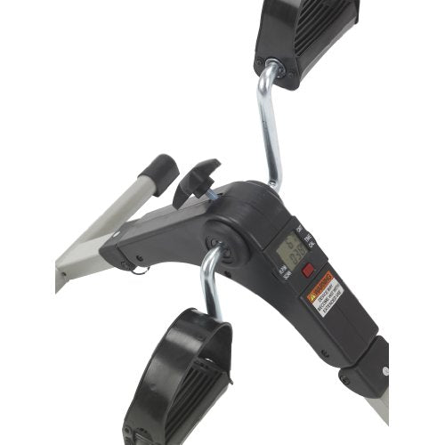 Drive Medical Deluxe Folding Exercise Peddler with Electronic Display, Black