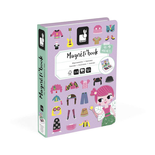 MAGNETIBOOK GIRL COSTUMES, 46 MAGNETS