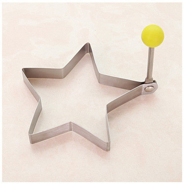 1Pcs Creative Sticky Fried Eggs Thick Stainless Steel Fried Eggs Die DIY Kitchen Gadget Mould