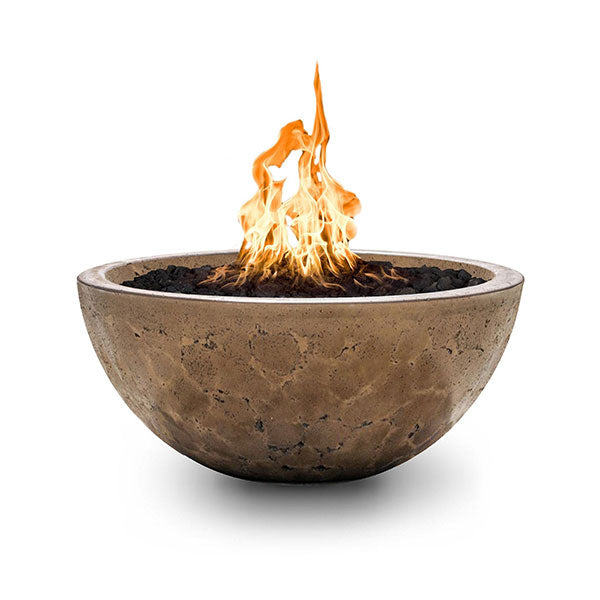 The Outdoor Plus 38 Luna Concrete Gas Fire Pit
