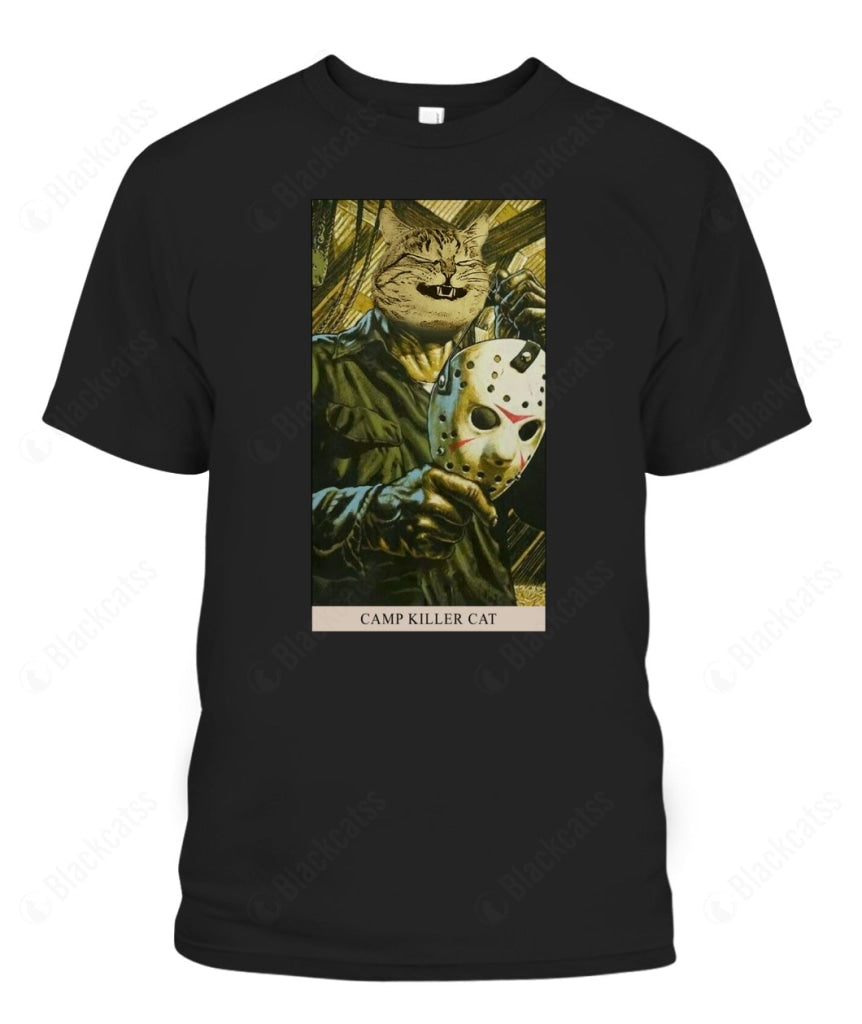 The Camp Killer Cat Custom Graphic Apparel - Unisex Classic Fit T-Shirt