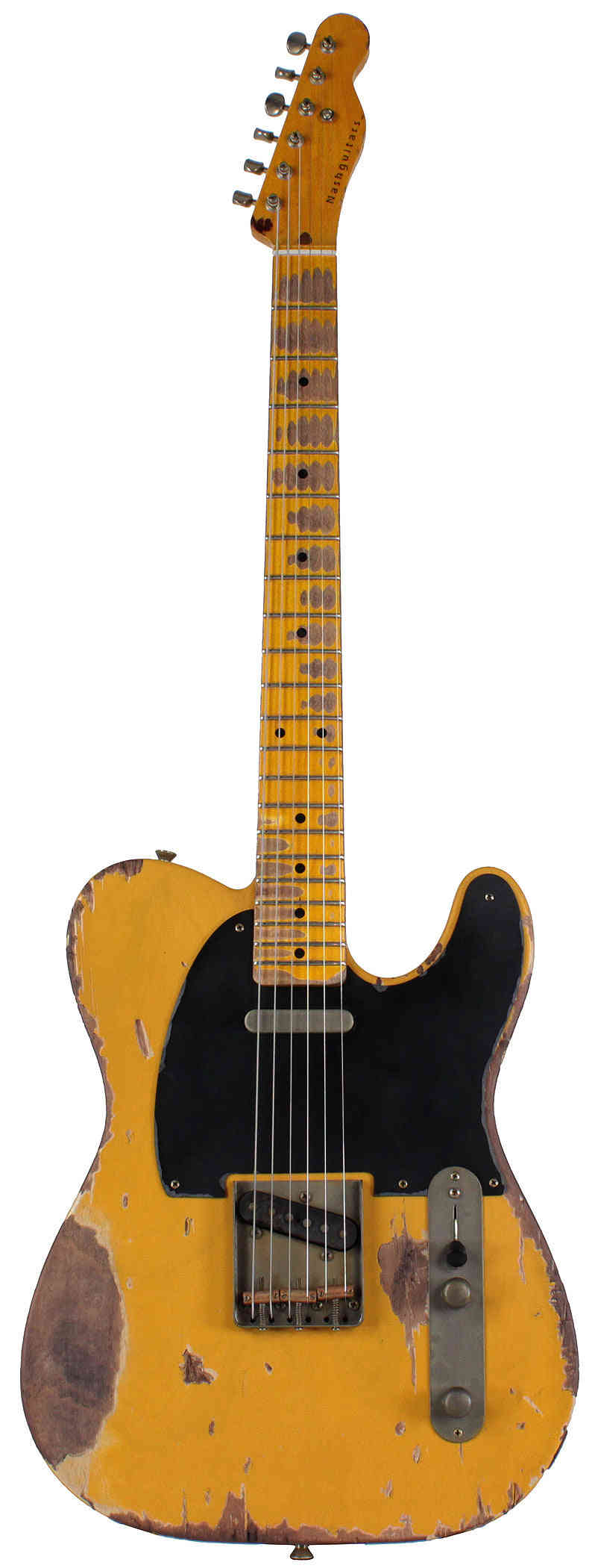 Nash T-52 Guitar, Butterscotch Blonde, Extra Heavy Aging