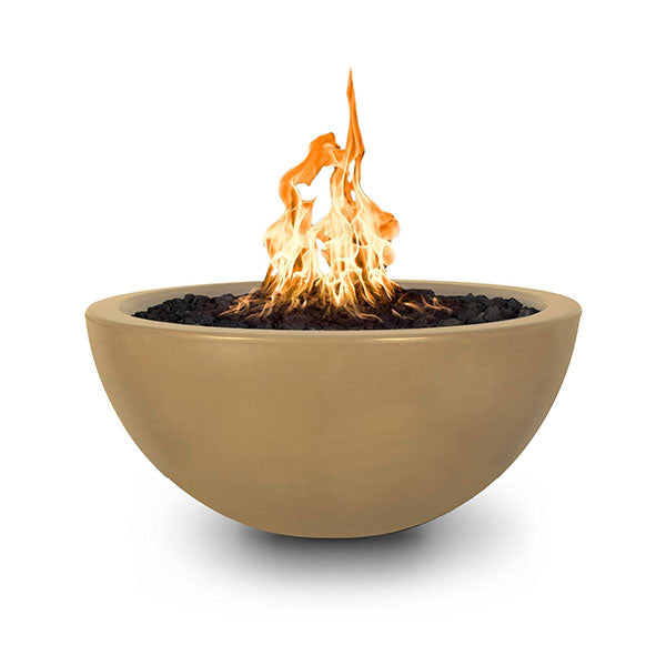 The Outdoor Plus 38 Luna Concrete Gas Fire Pit