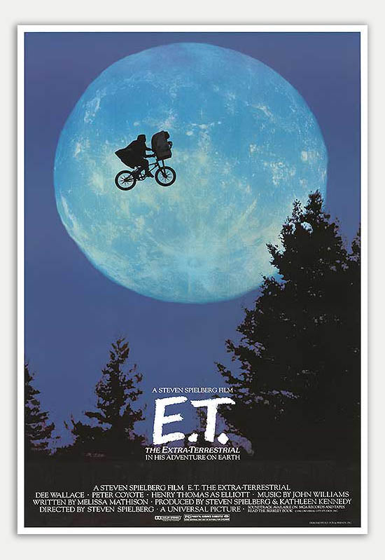 E.T. The Extra-Terrestrial - 11 x 17 Movie Poster (Reprint, Style A, 1982)