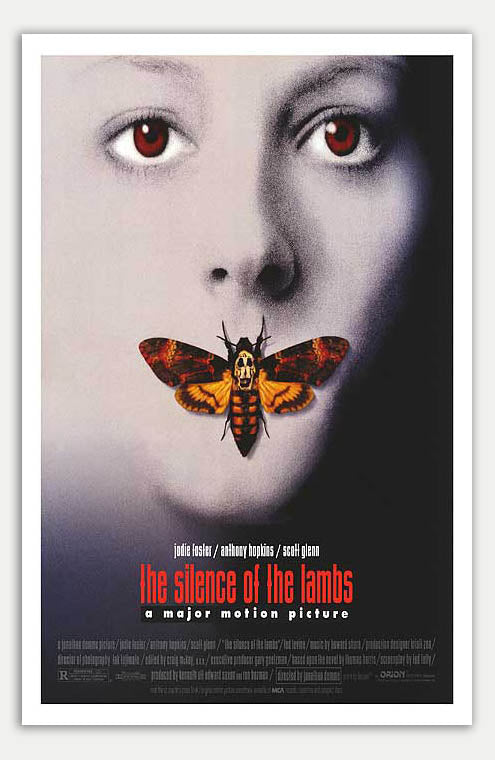 Silence Of The Lambs - 11 x 17 Movie Poster (Reprint, Style C, 1991)