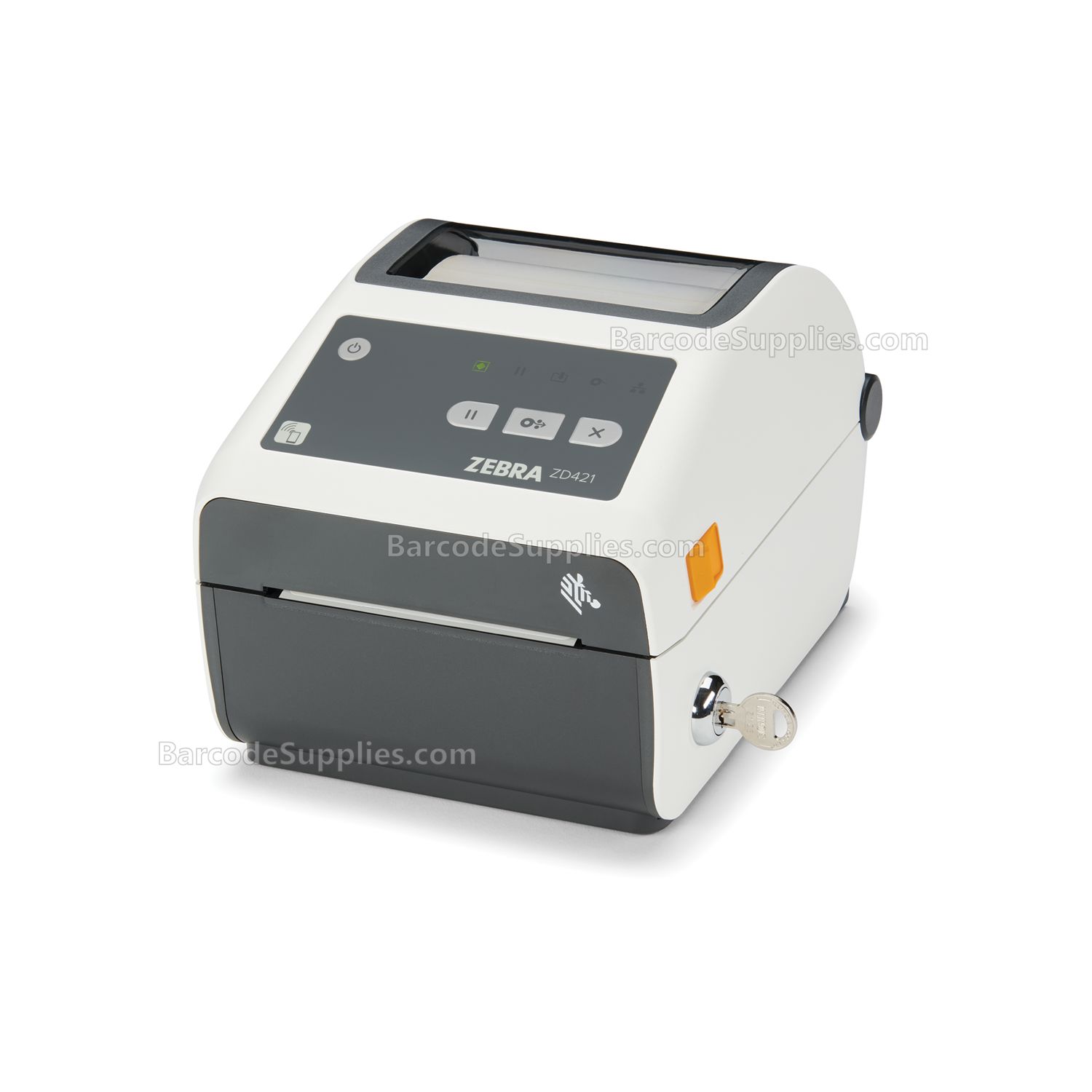 Zebra Thermal Transfer Cartridge Printer ZD421 for Healthcare - 300 dpi, USB, USB Host, Ethernet, BTLE5, US Cord, Swiss Font, EZPL