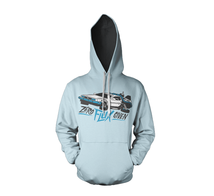 Zero Flux Given Hoodie - Preshrunk Fleece, 50% Cotton 50% Polyester